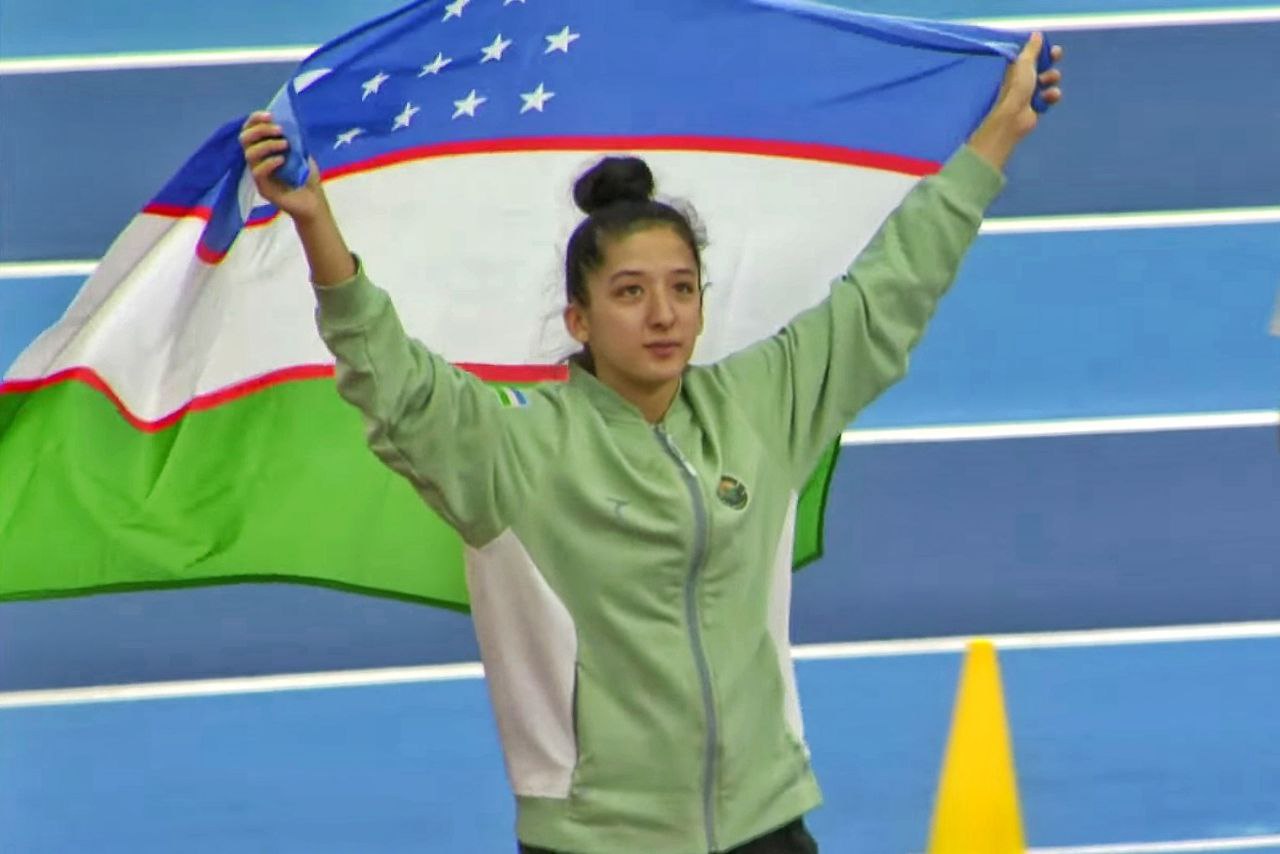 Легкоатлетка Шарифа Давронова завоевала «золото» на Азиаде