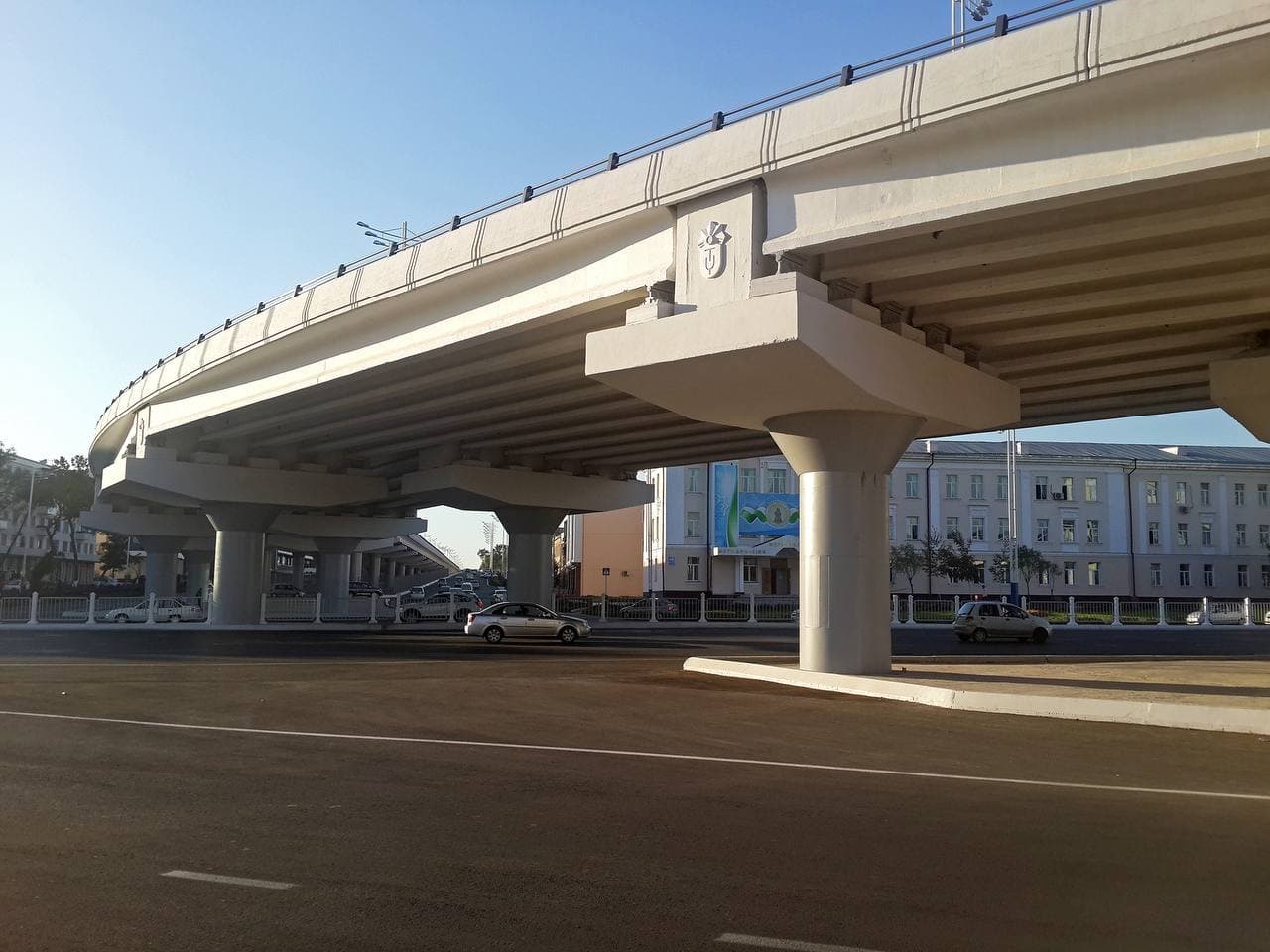 В Юнусабадском районе завершены ремонтные работы на мосту «Универсам»