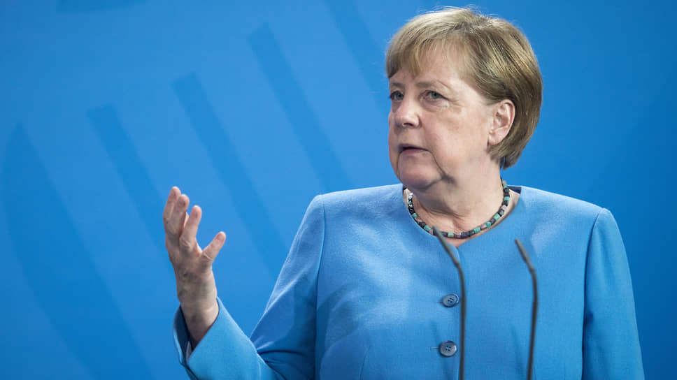 Ангела Меркель впервые прокомментировала войну в Украине