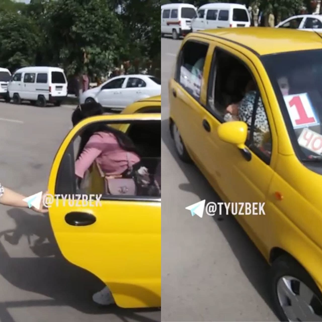 В Наманганской области таксист поместил в «Матиз» десять пассажиров