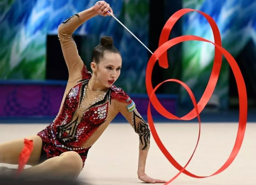 Узбекская гимнастка Тахмина Икромова завоевала «золото» на Гран-при
