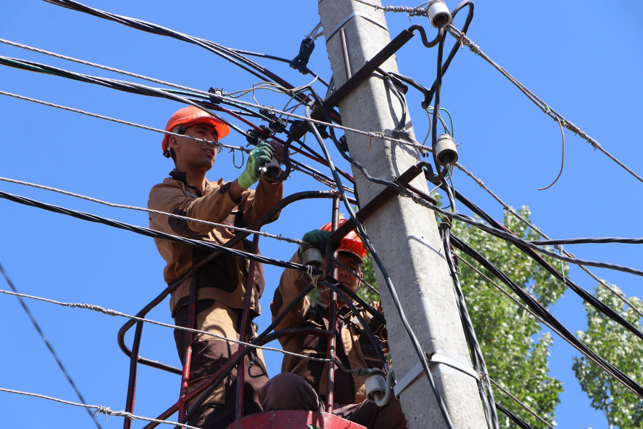В двух районах Ташкента временно отключат электричество (локации)