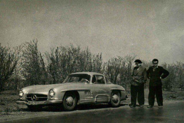 SSSR vaqti 1950-yillardagi eng noyob avtomobil Mersedes-Benz SL Gullwing<br>