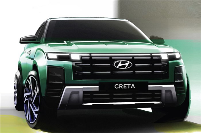 В сети появились живые фото обновленной Hyundai Creta N Line