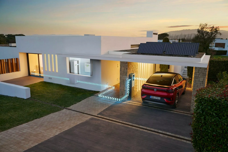 Автомобилями Volkswagen ID можно будет снабжать дом электричеством до двух дней