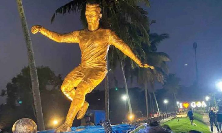 Статуя Роналду в Индии вызвала споры и оскорбила местных жителей. В чем же проблема? 
