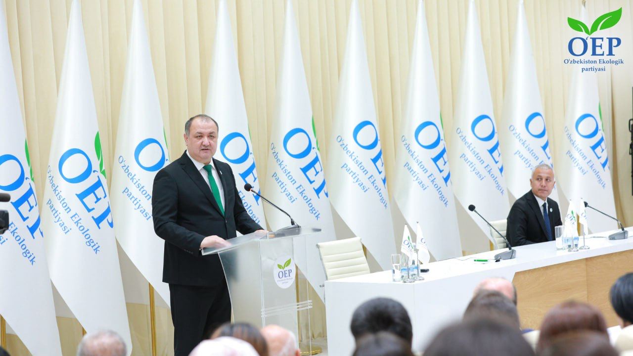 Кандидат в Президенты Экопартии Абдушукур Хамзаев встретился с избирателями в Ташкенте
