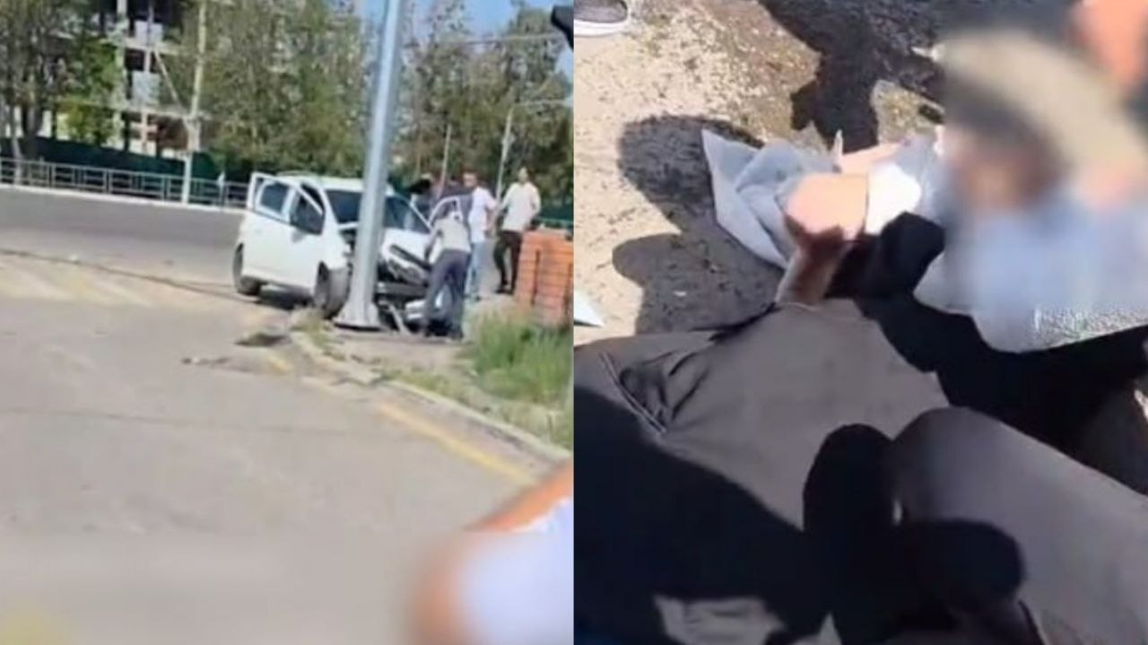 В Ташкенте водитель BYD сбил подростка после столкновения со Spark