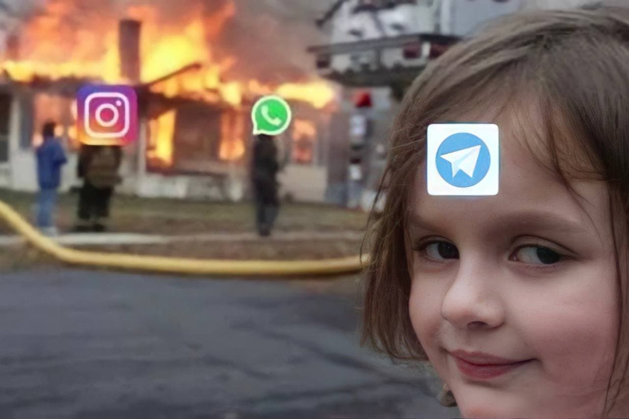 Спасибо Цукербергу: лучшие мемы про сбой Instagram, WhatsApp, Facebook
