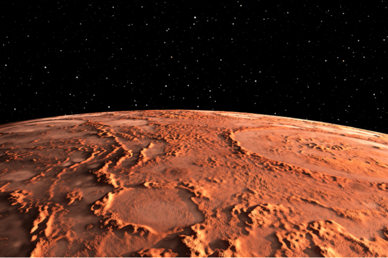 Закат на марсе фото с марсохода