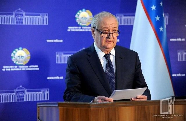 «Узбекистан переживает решающий, исторический этап развития», - министр иностранных дел