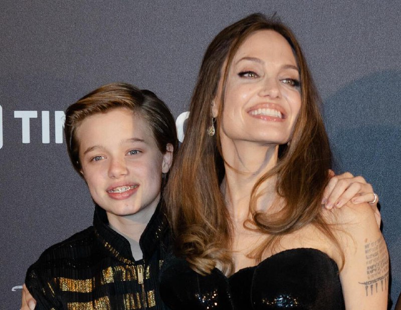 Джоли Анджелина И Ее Дети Последние Фото