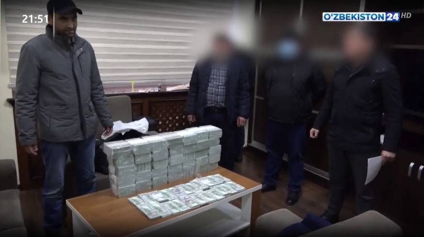 В Ташобласти предпринимателя задержали со взяткой в 3,7 миллиона долларов
