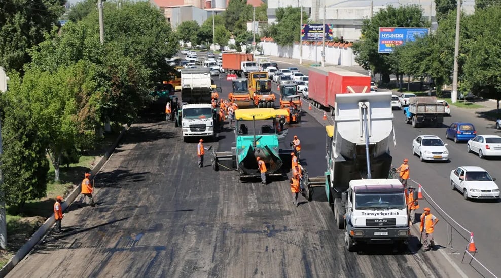 Две дороги Ташкента закроют на неопределенный срок — карта
