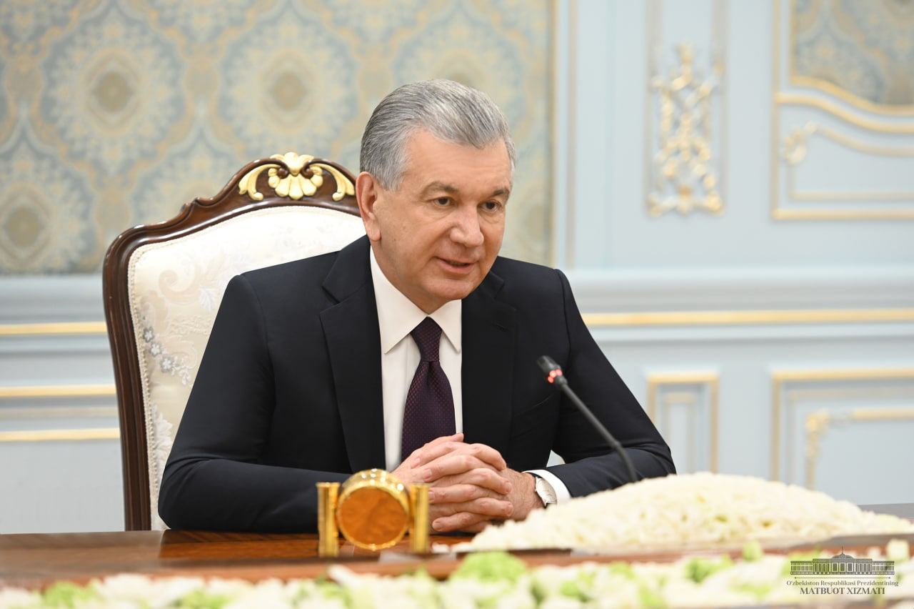 Шавкат Мирзиёев встретился с премьером Грузии и вице-президентом Ирана