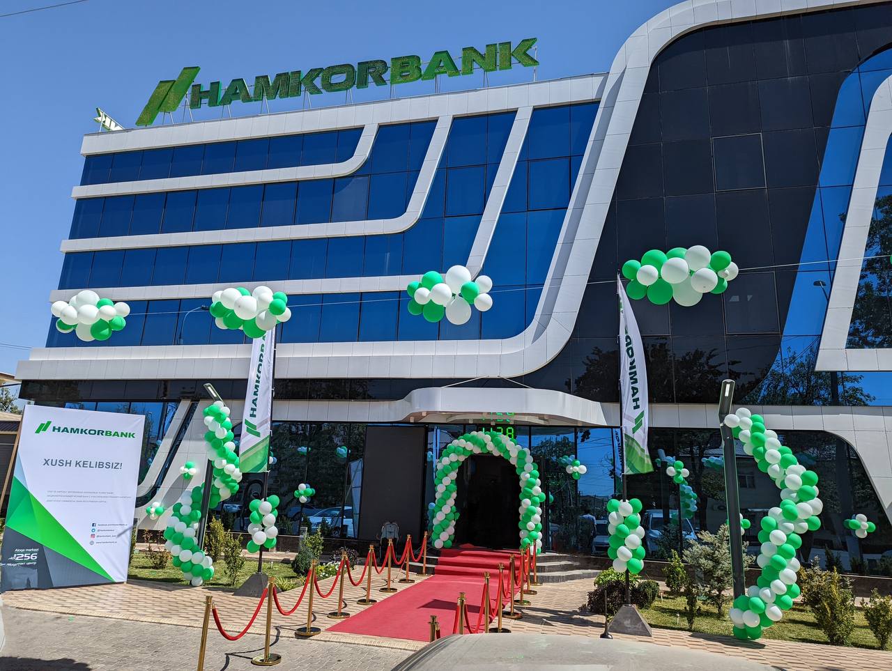 «Hamkorbank» открыл новый филиал в Мирабадском районе города Ташкент 