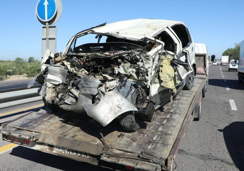 В Ташобласти водитель Matiz влетел в грузовик: мужчина умер на месте (видео)