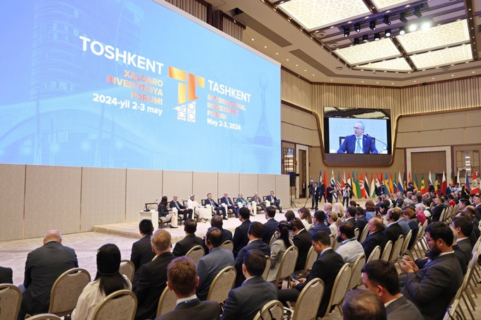 На ташкентском инвестфоруме подписали соглашения более чем на $26 млрд