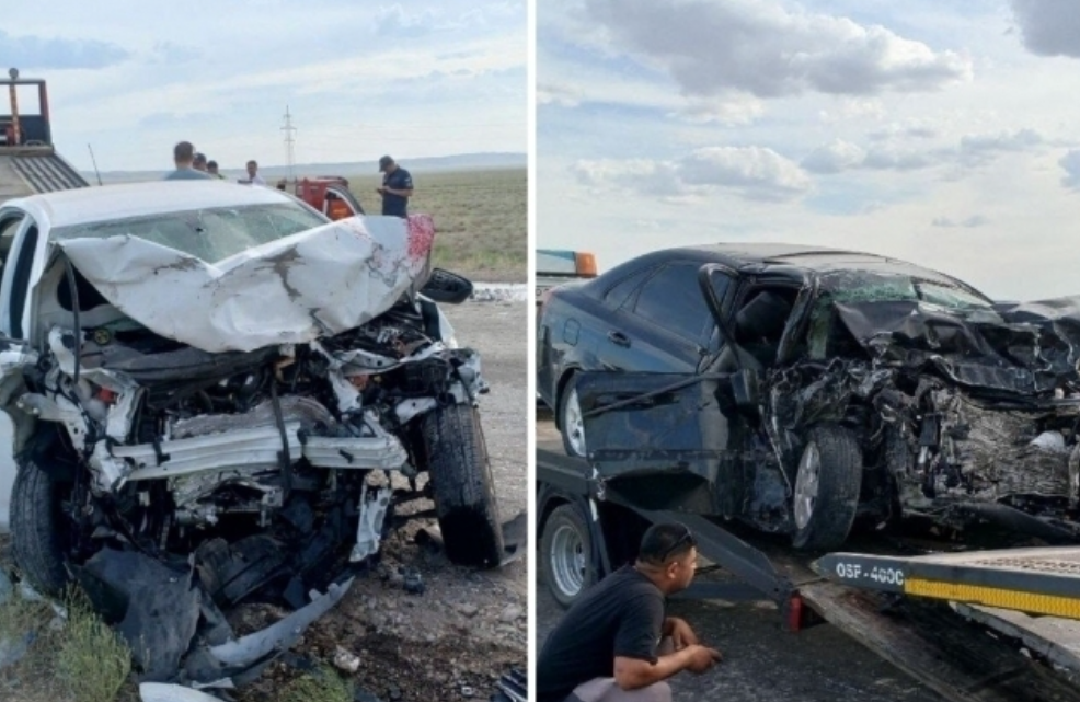 В Навои водитель Gentra влетел в Onix, пытаясь обогнать Damas: погибли шесть человек
