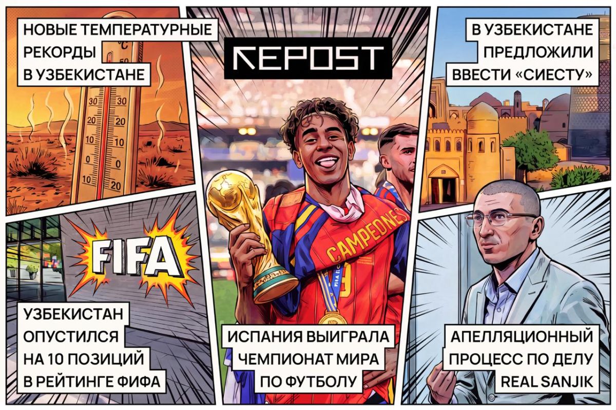 Подборка - последние новости от команды Repost.uz