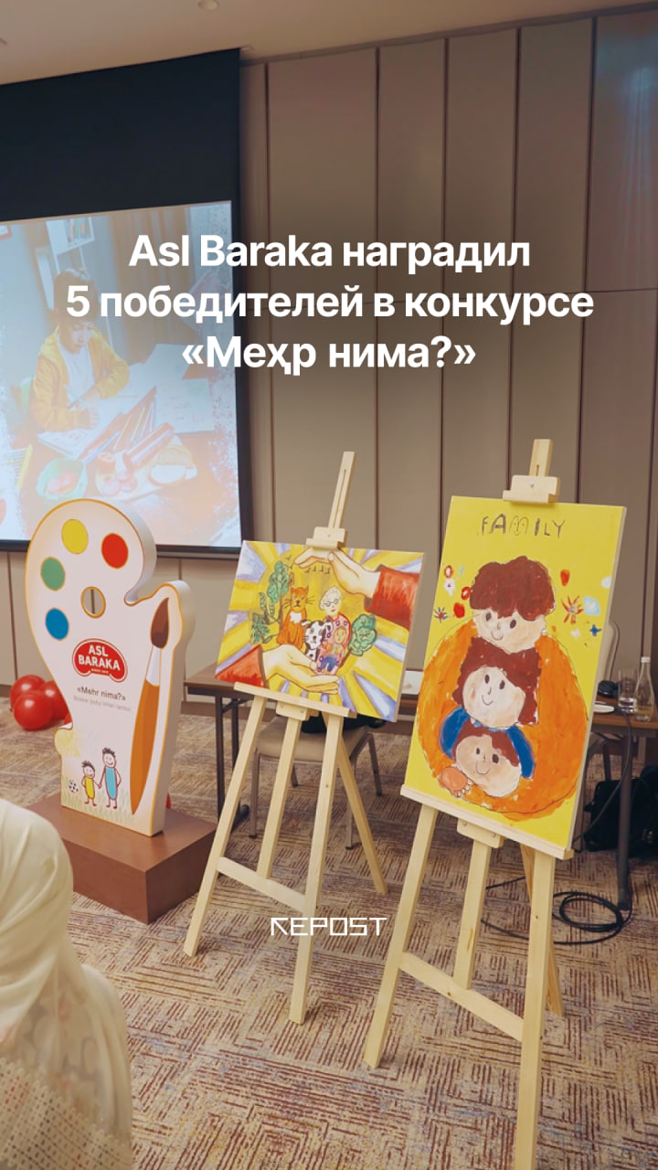 Детские рисунки оказались на упаковке бренда Asl Baraka