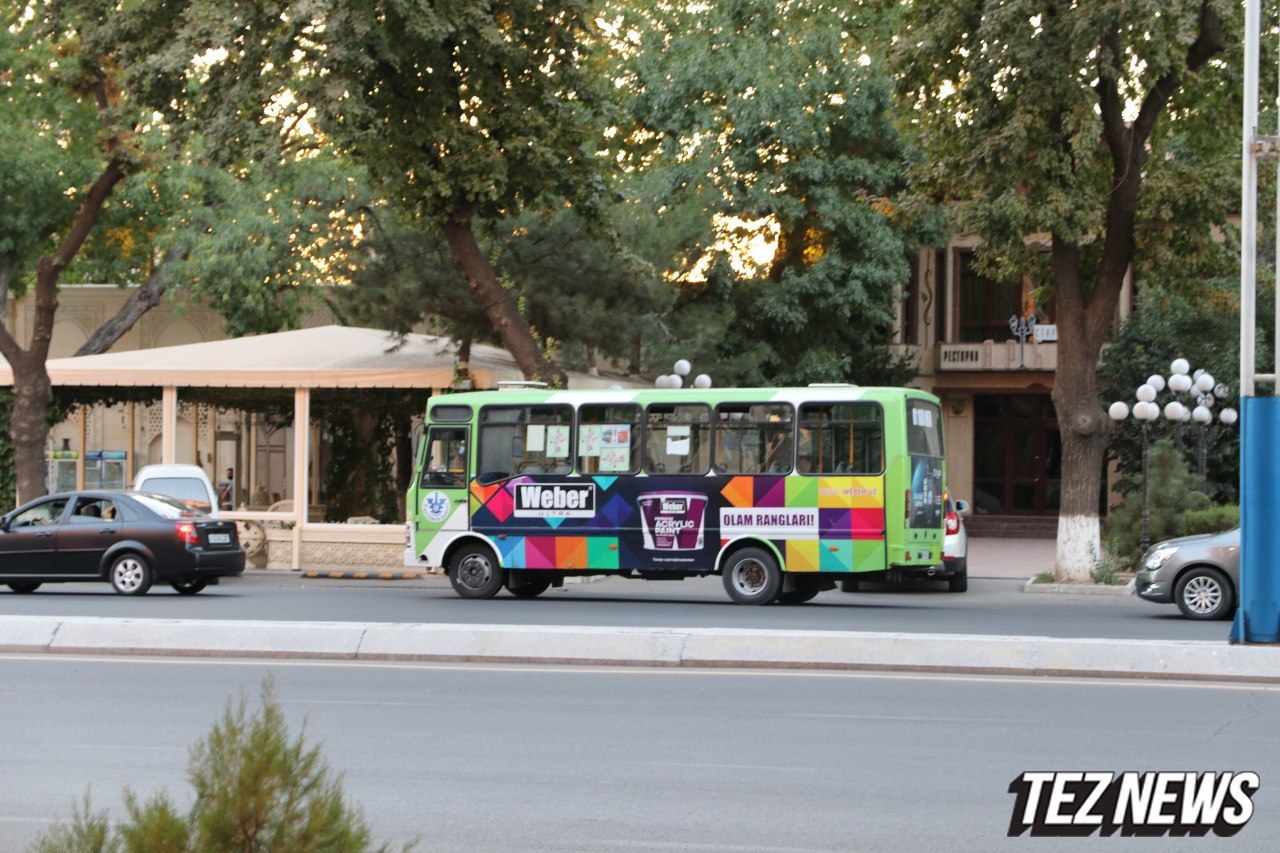 Обнародован график движения автобусов в Ташкенте в праздничные дни