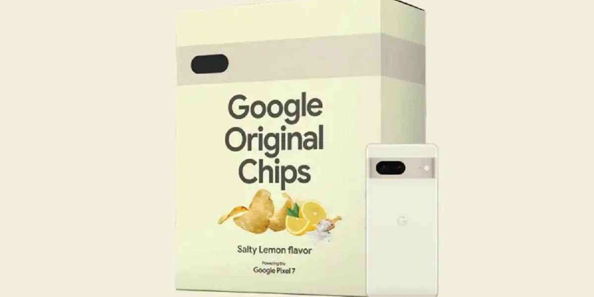 Google выпустила чипсы со вкусом смартфона