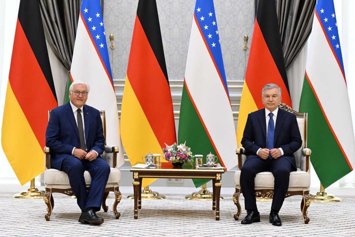 Президенты Узбекистана и Германии провели переговоры