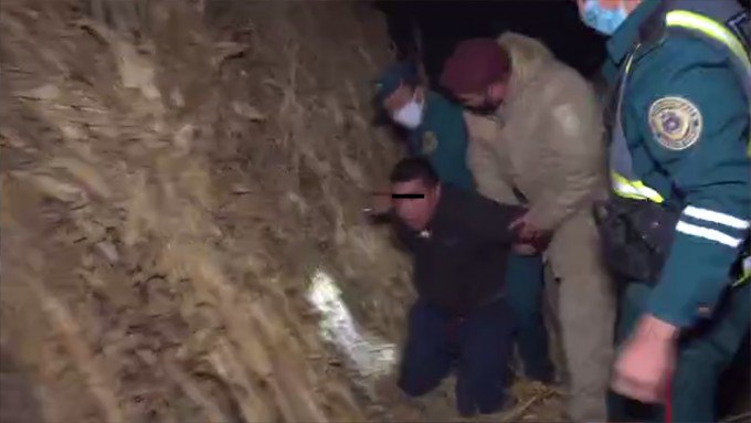 В Ташобласти пьяный водитель пытался скрыться от ДПС и спрятался в «роще» кукурузы 