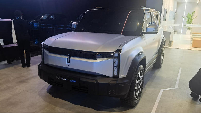 Новый электрокар Chery iCar 03 впервые появился на дорогах общего пользования