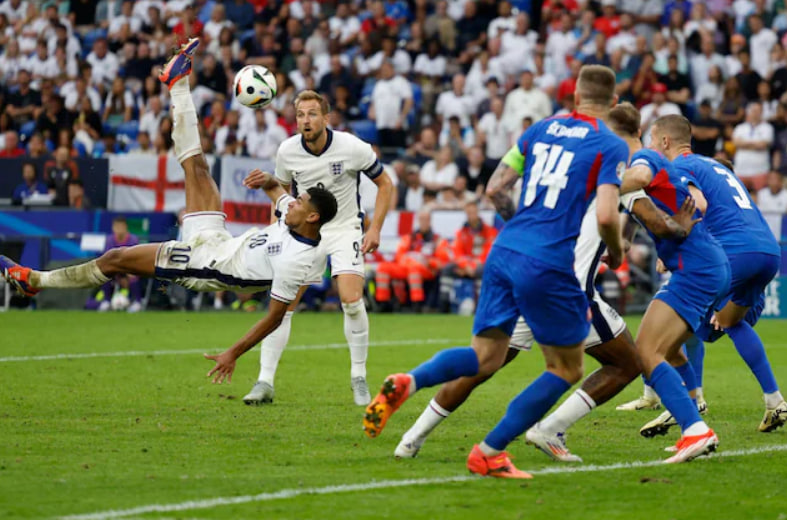 Англия неожиданно победила Словакию и вышла в четвертьфинал Евро