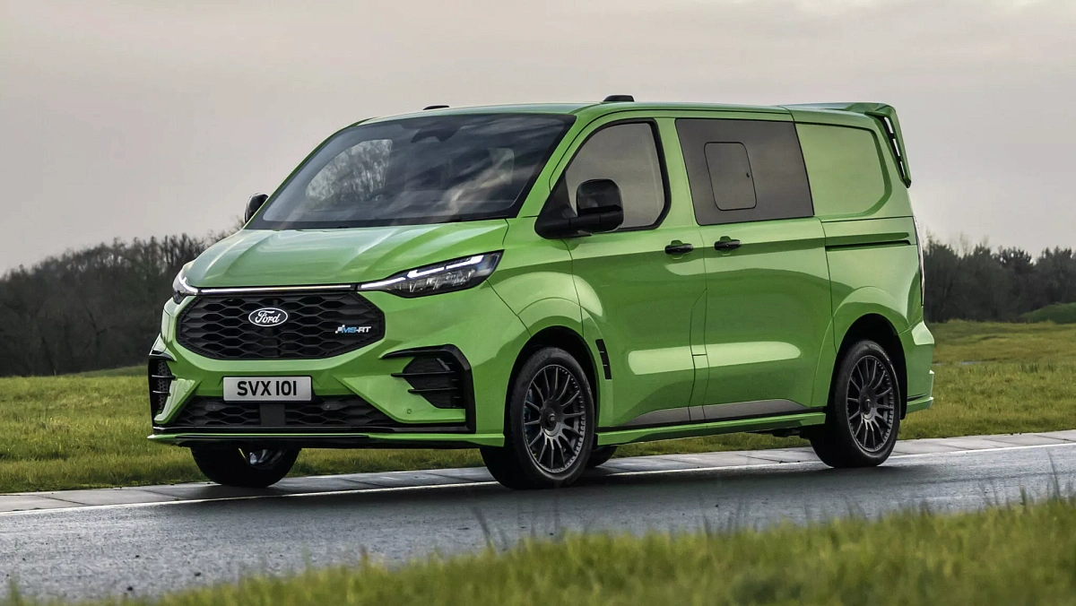 Ford презентовал спецверсию фургона Transit Custom MS-RT