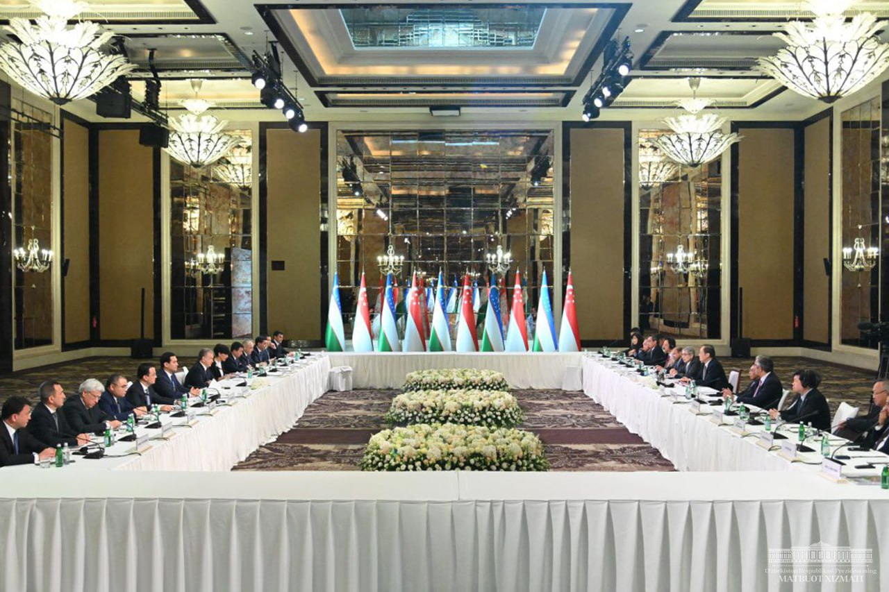 Узбекистан и Сингапур заключили соглашения почти на $5 млрд