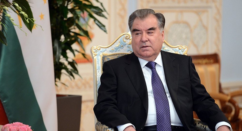 Эмомали Рахмон вновь выдвинут в кандидаты на пост президента Таджикистана