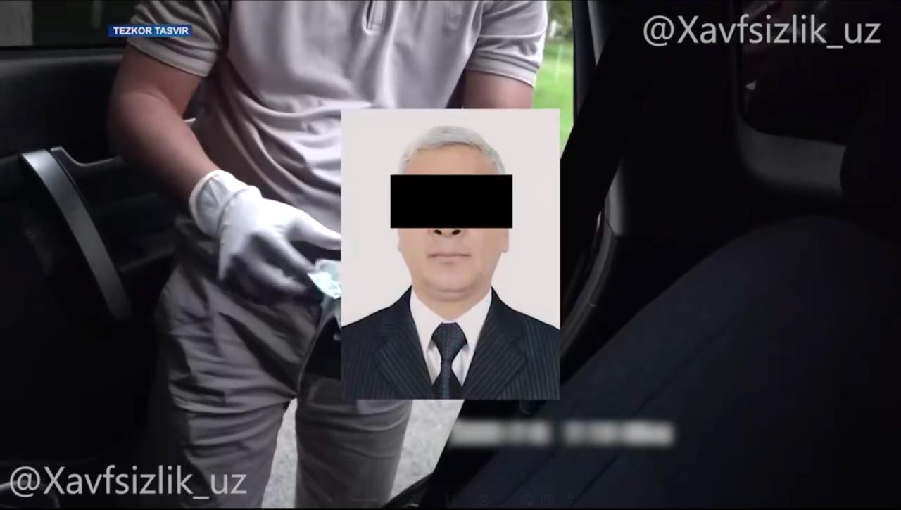 Jizzaxda tuman hokimi pora bilan qo‘lga olindi