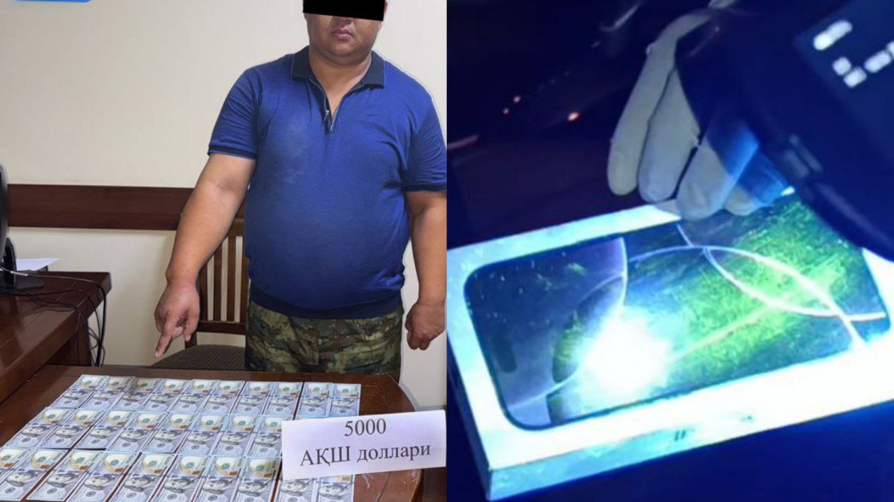 Обещал помочь с провозом десятков iPhone: в Фергане начальник таможенного поста попался на крупной взятке