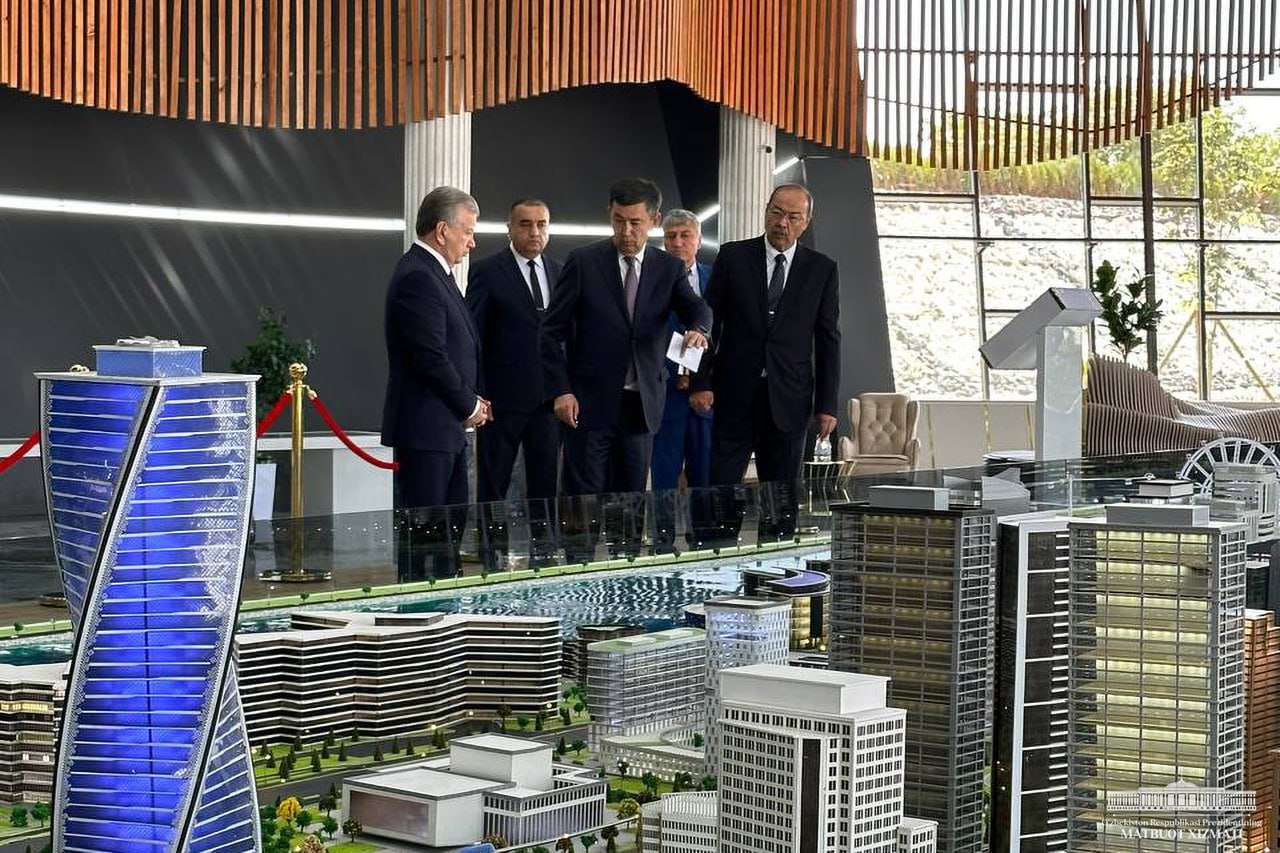 Президенту показали план строительства элитного массива в Самарканде (фото)