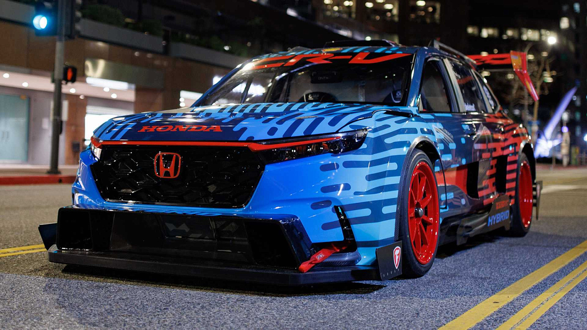 Honda презентовала «дикий» CR-V Hybrid Racer