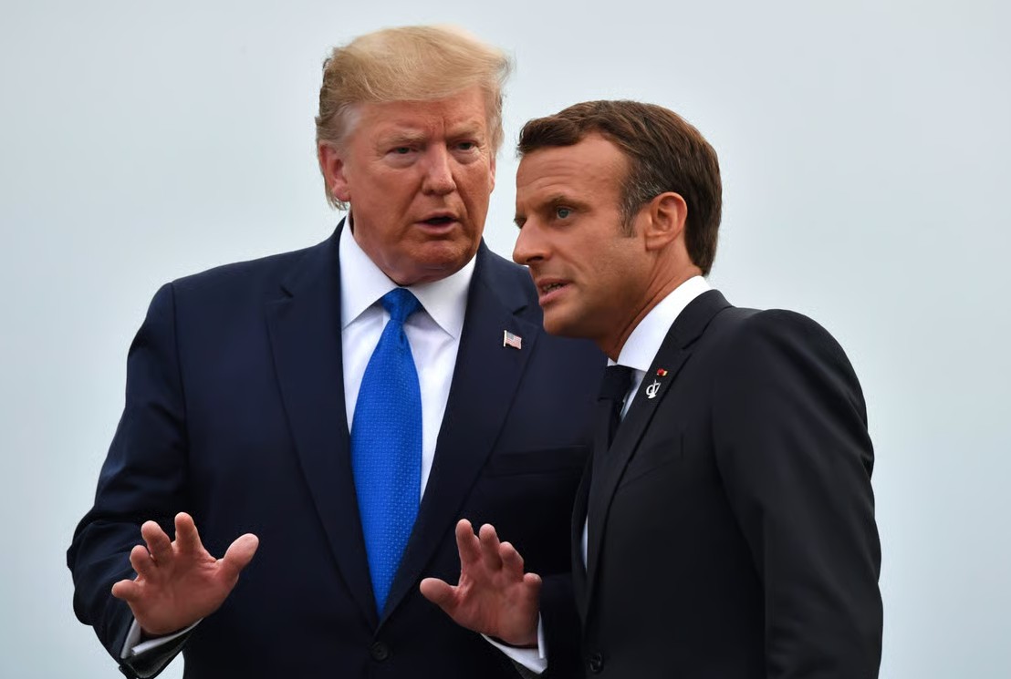 «Это ничего не изменит». Трамп прокомментировал решение Макрона признать независимость Палестины