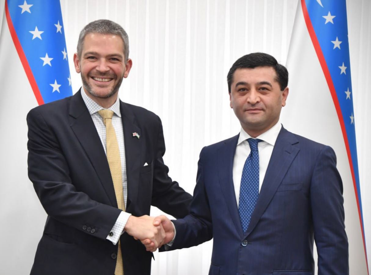 Новый посол Великобритании в Узбекистане приступил к работе