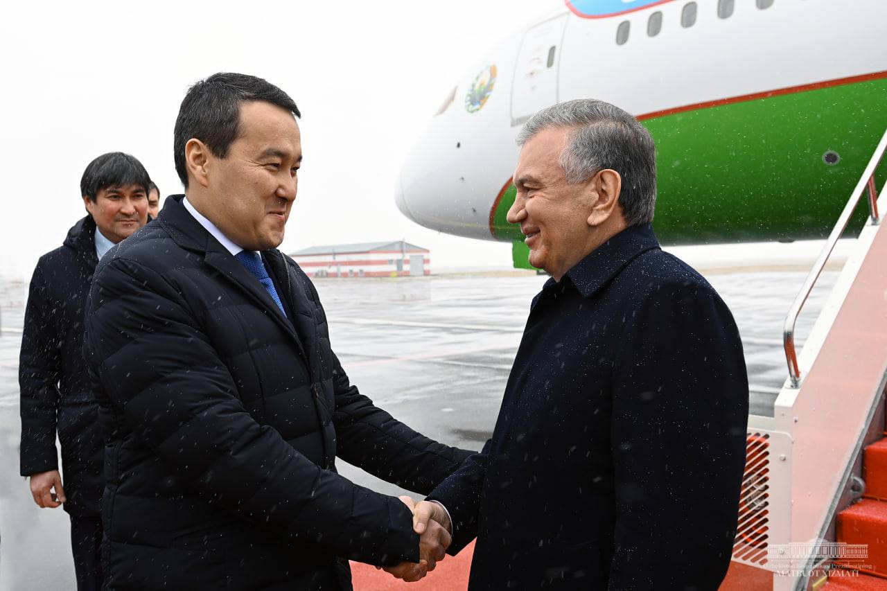 Президент прибыл в Казахстан