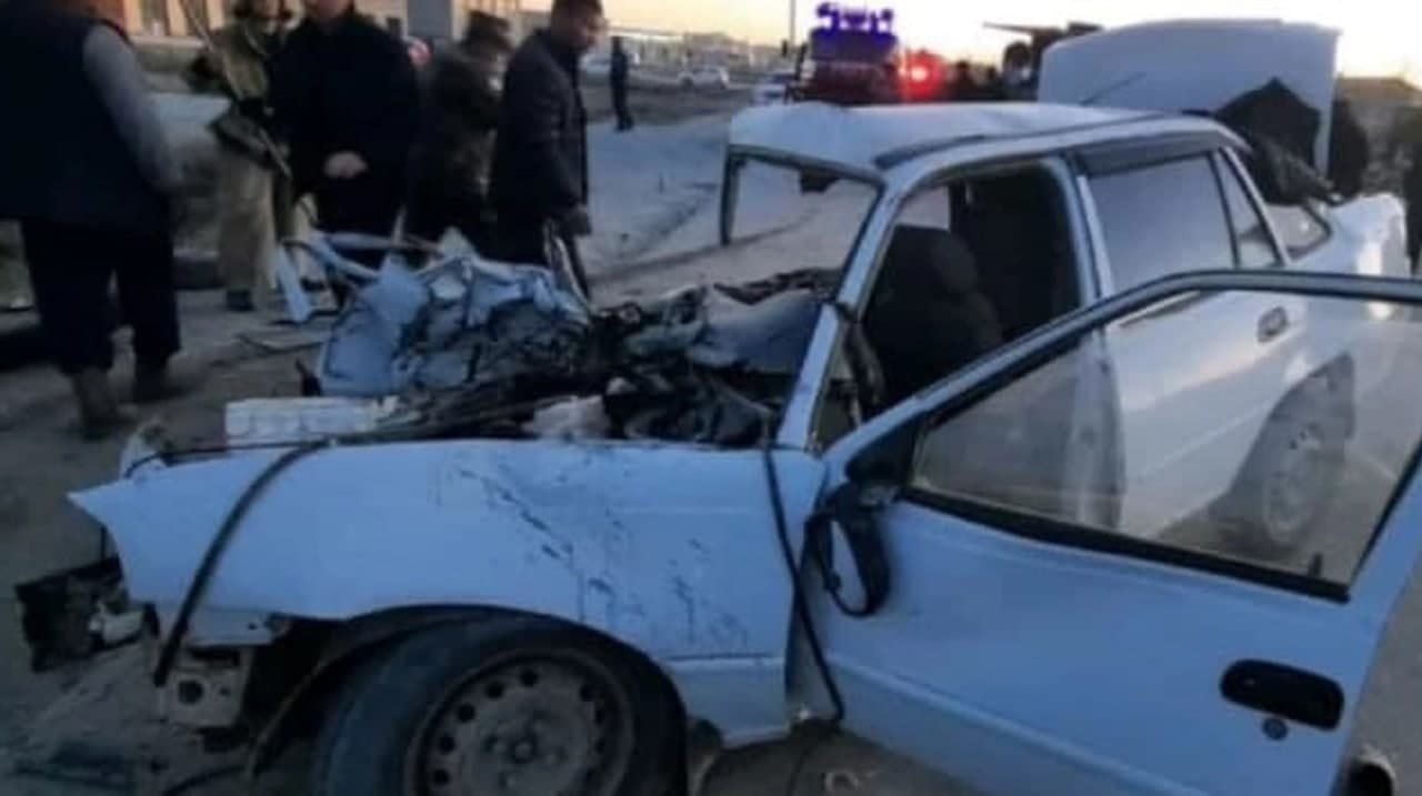 В Каракалпакстане произошло смертельное ДТП, в результате которого погибли два человека