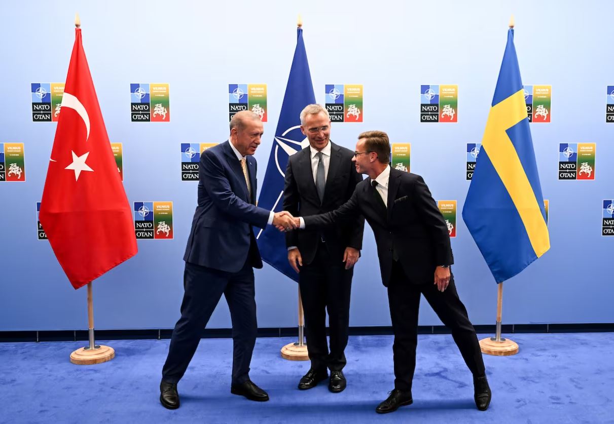 Эрдоган согласился поддержать заявку Швеции на вступление в НАТО