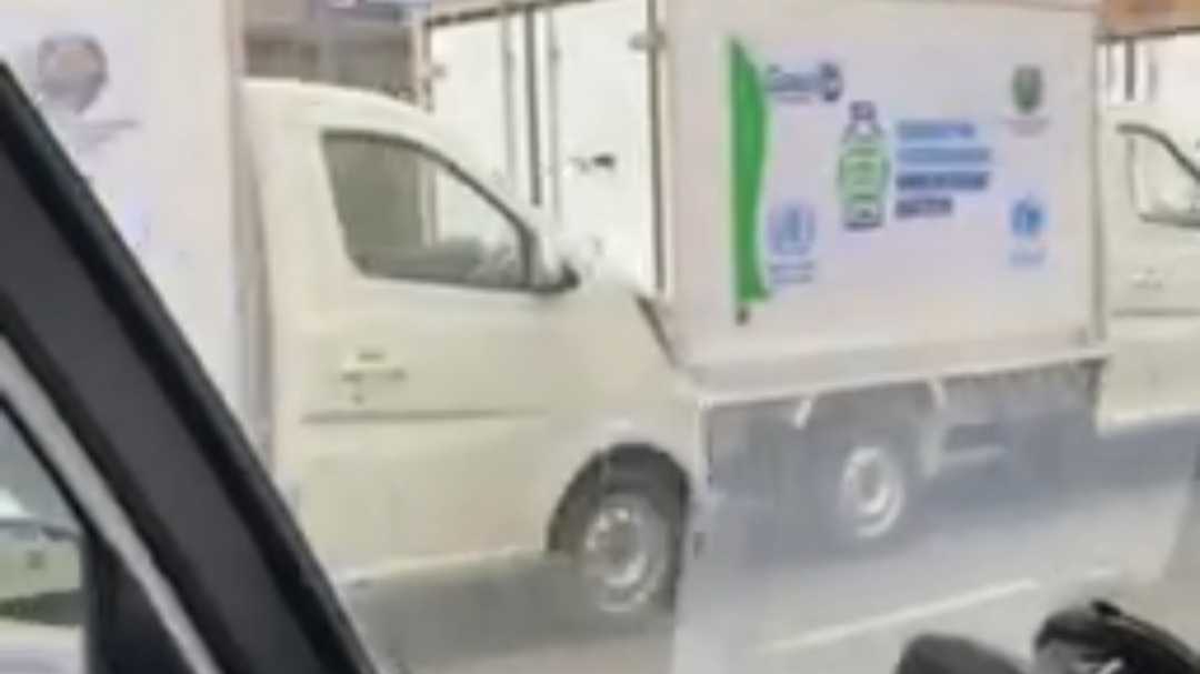 В Ташкенте предназначенные для перевозки вакцин от COVID-19 автомобили попали в ДТП