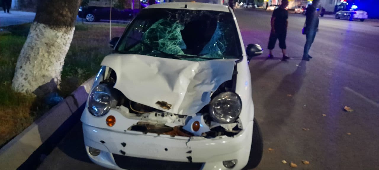 В Ташкенте водитель «Матиза» насмерть сбил пешехода