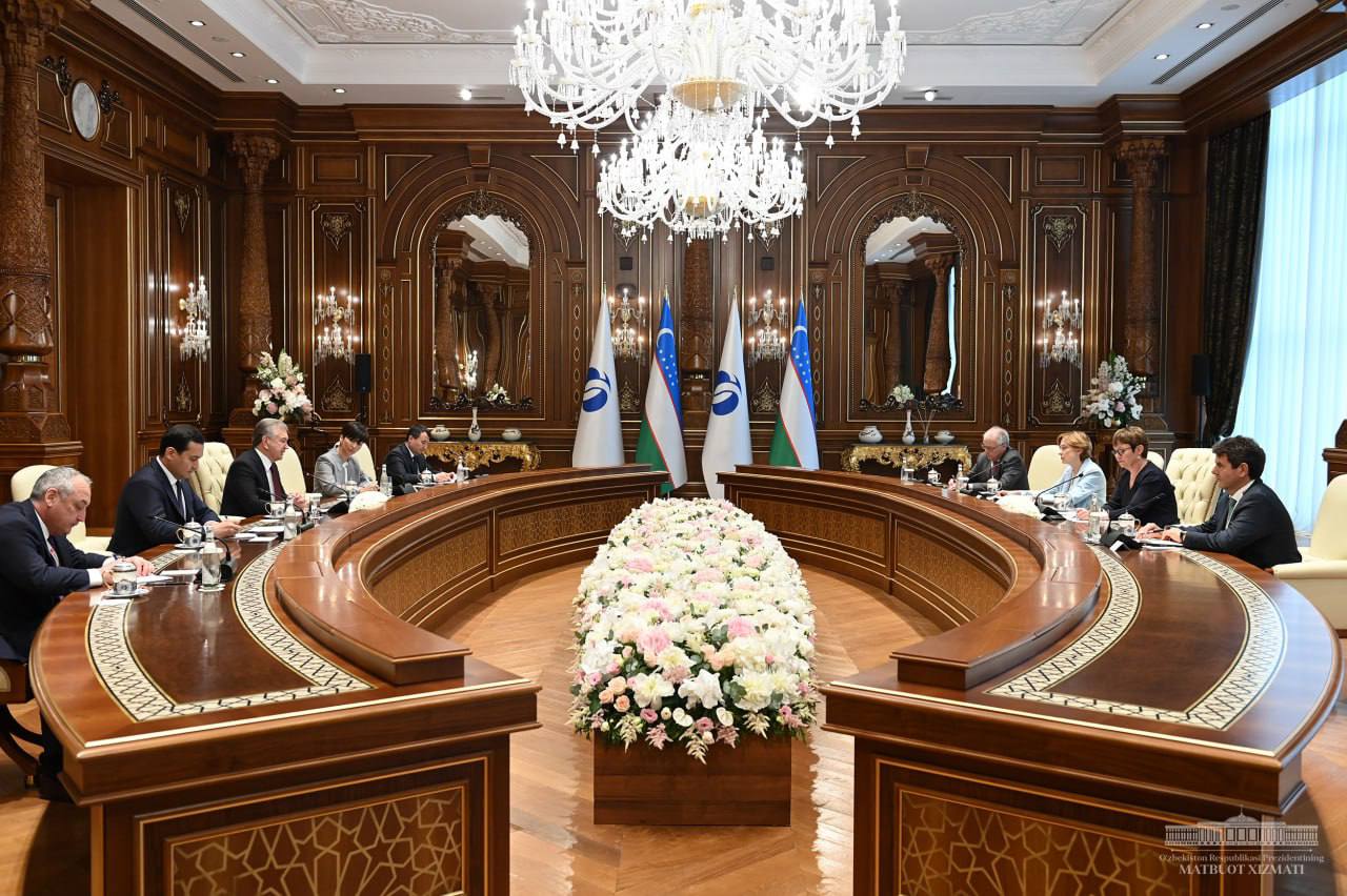 Мирзиёев встретился с президентом ЕБРР — что они обсуждали