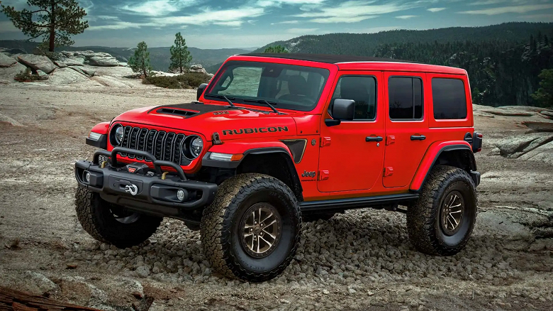 Jeep презентовал последний внедорожник Wrangler с V8