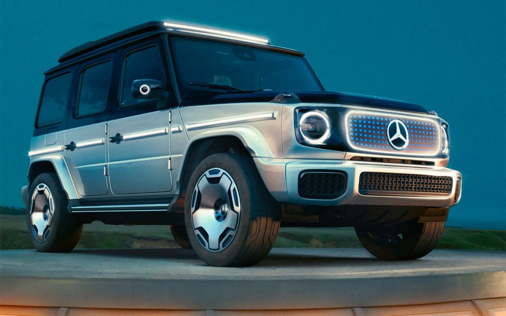 В Mercedes раскрыли дату появления электрического «Гелика»