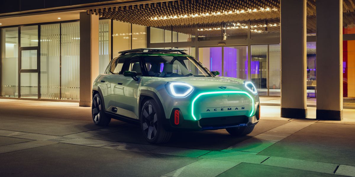 MINI тайно тестирует электрический кроссовер Aceman EV