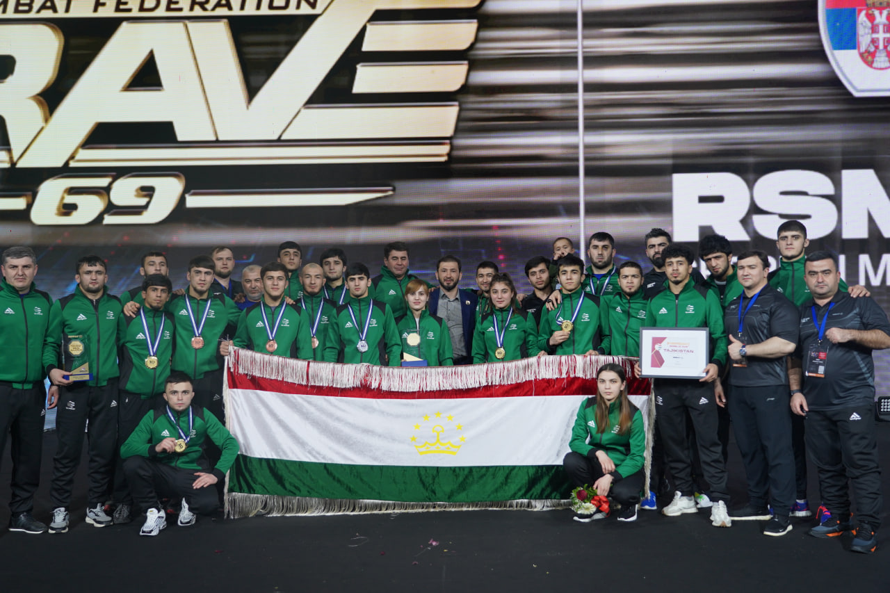 Таджикистан завоевал 12 медалей на Чемпионате мира по ММА